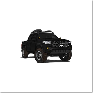 Toyota 4Runner Black Posters and Art